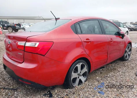 2012 Kia Rio Sx from USA, damaged, VIN KNADN4A39C6046945